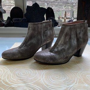 Shinny  leather Ankle Boots